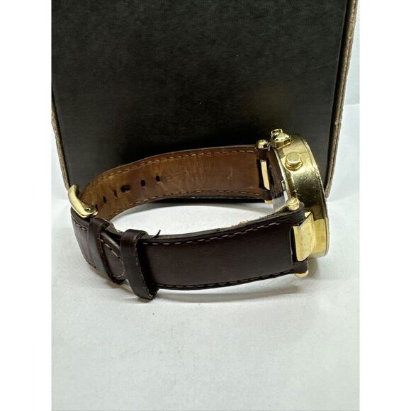 Michael Kors Parker MK2249 Women\'s Brown Leather Strap Analog Dial Watch JNA214 main image 8